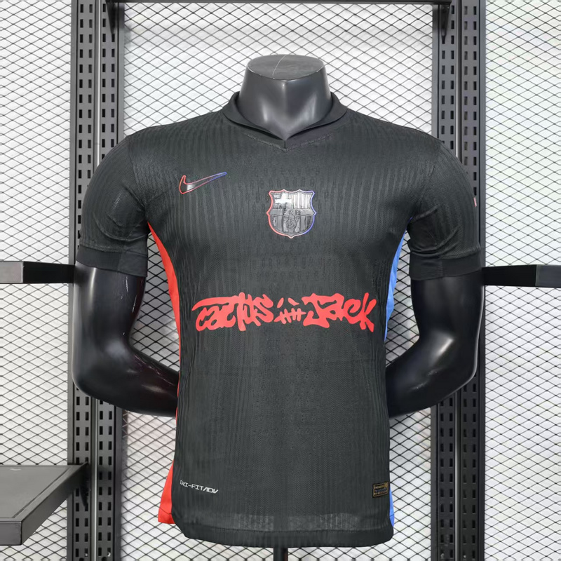 FC BARCELONA x TRAVIS SCOTT 24/25 Men's Away Jersey Limited Edition