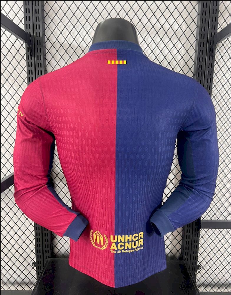 FC BARCELONA x TRAVIS SCOTT 24/25 Men's Home Jersey Limited Edition Long Sleeve