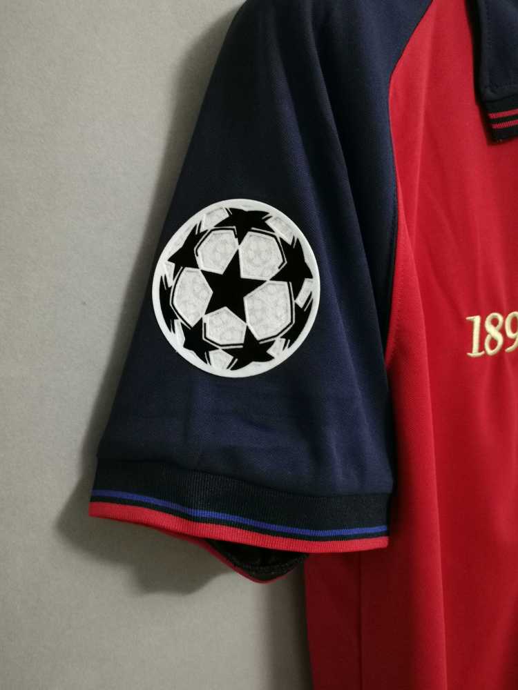 Barcelona 100th Anniversary Version Home Soccer Jersey