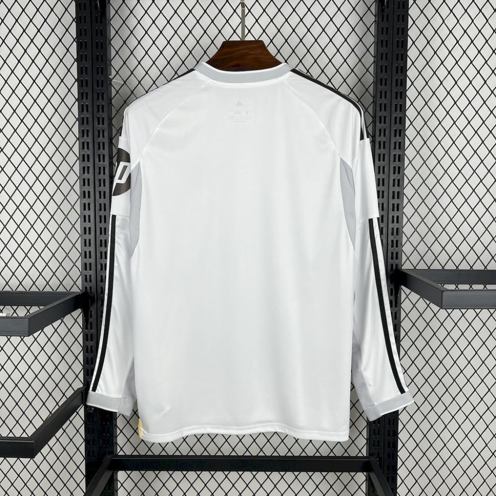 25-26 Real Madrid Home Soccer Jersey Long Sleeve
