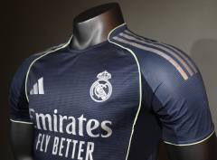 25-26 Real Madrid Away Soccer Jersey Player Version