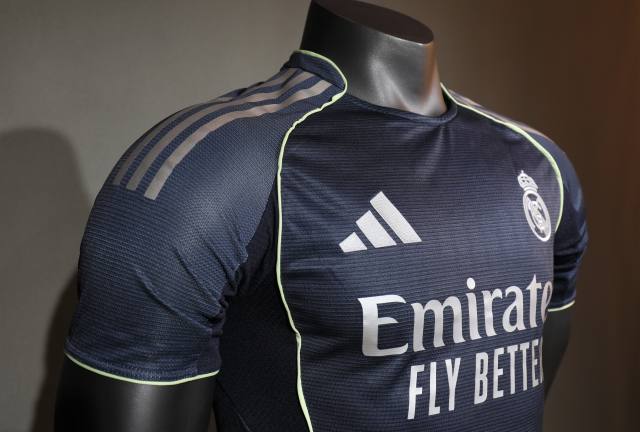 25-26 Real Madrid Away Soccer Jersey Player Version