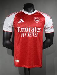 25-26 Arsenal Home Soccer Jersey Play Version