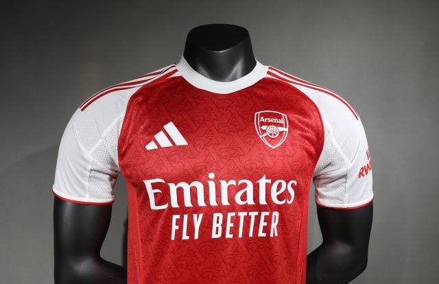 25-26 Arsenal Home Soccer Jersey Play Version
