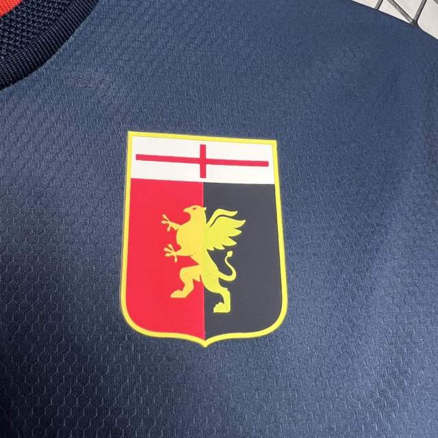 24-25 Genoa CFC Home Soccer Jersey