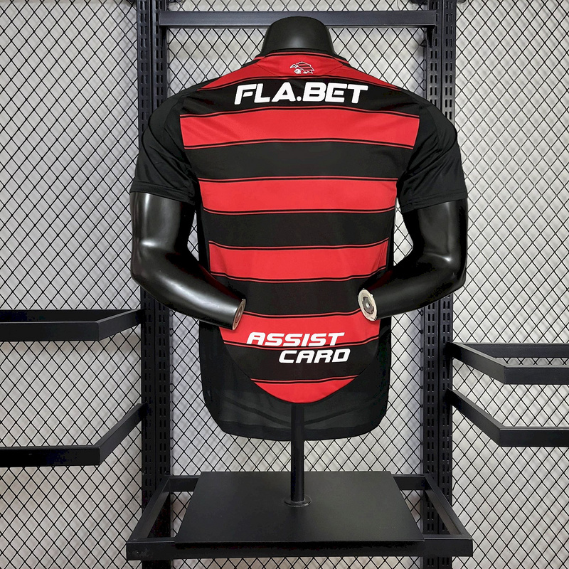 25-26 CR Flamengo Home Soccer Jersey Player Version