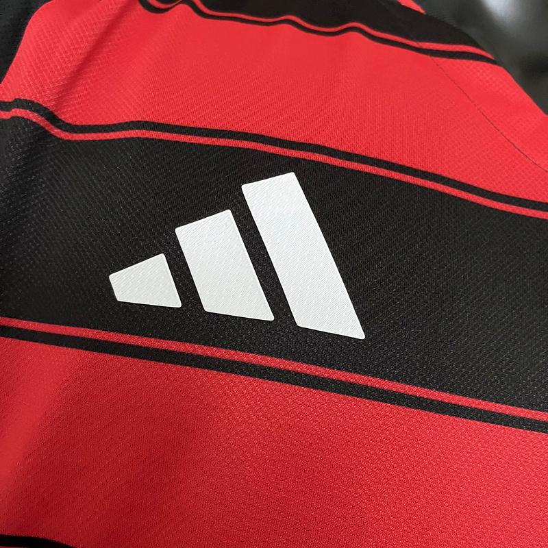 25-26 CR Flamengo Home Soccer Jersey Player Version