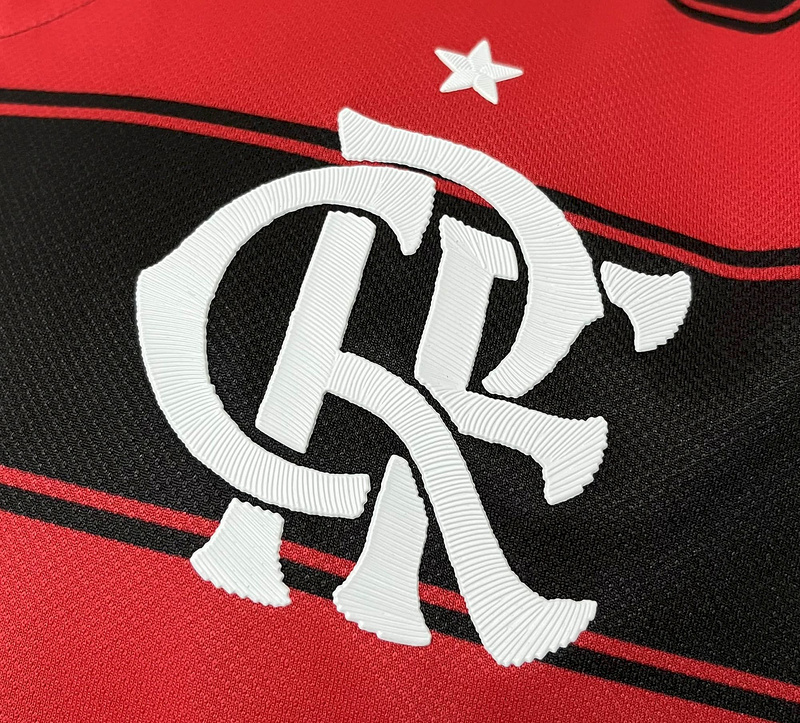 25-26 CR Flamengo Home Soccer Jersey Player Version