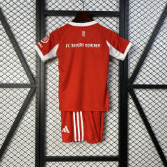 25-26 Bayern Munich Home Football Kids Kit Jersey+Shorts