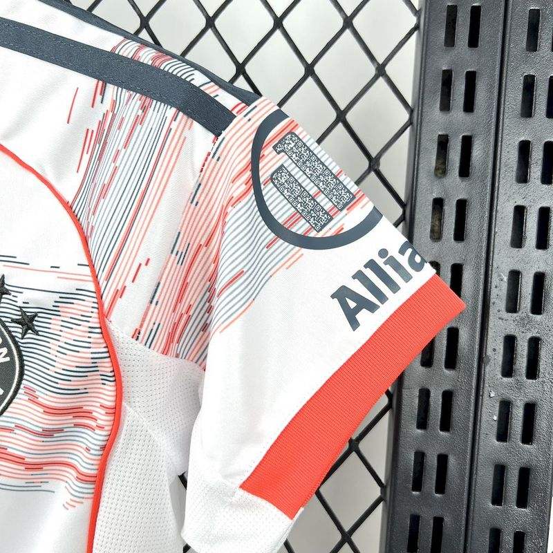 25-26 Bayern Munich Away Soccer Kids Kit Jersey+Shorts