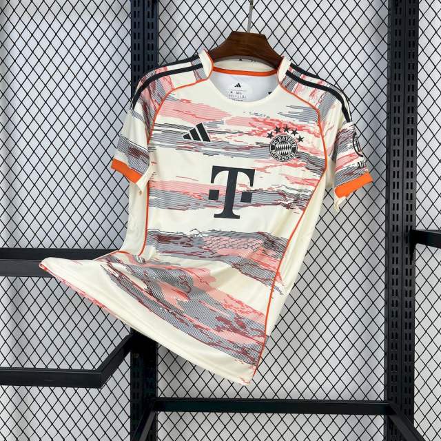 25-26 Bayern Munich Away Soccer Jersey