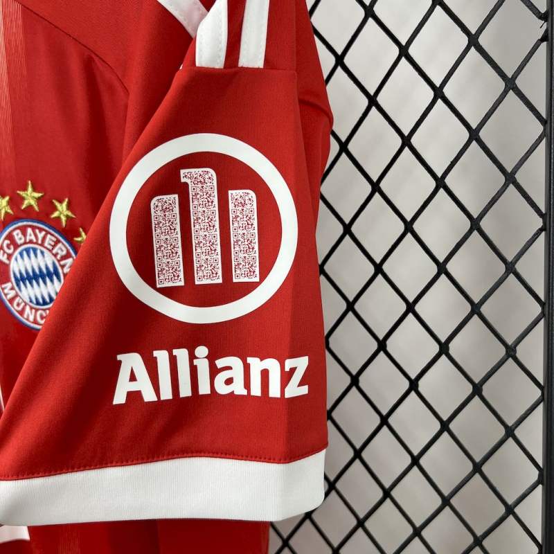 25-26 Bayern Munich Home Football Jersey