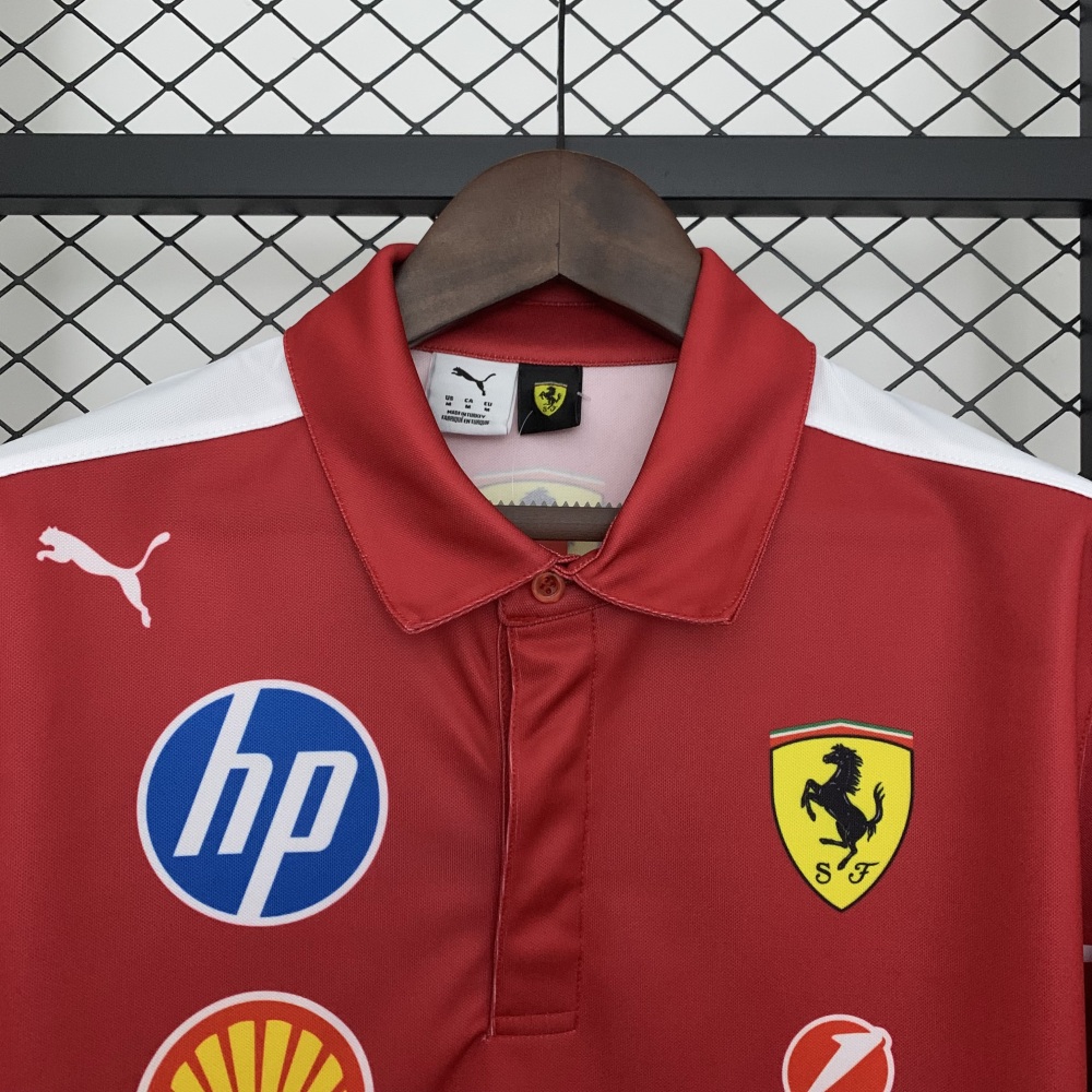 Scuderia Ferrari F1 Racing Team Polo T-Shirt 2025