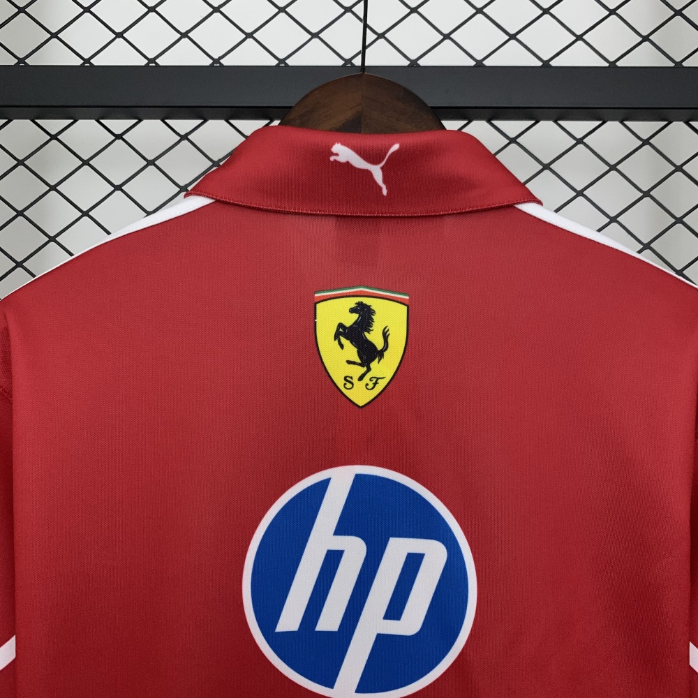 Scuderia Ferrari F1 Racing Team Polo T-Shirt 2025