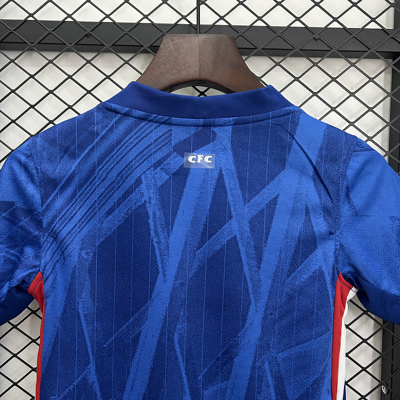 25-26 Chelsea Home Soccer Kids Kit Jersey+Shorts