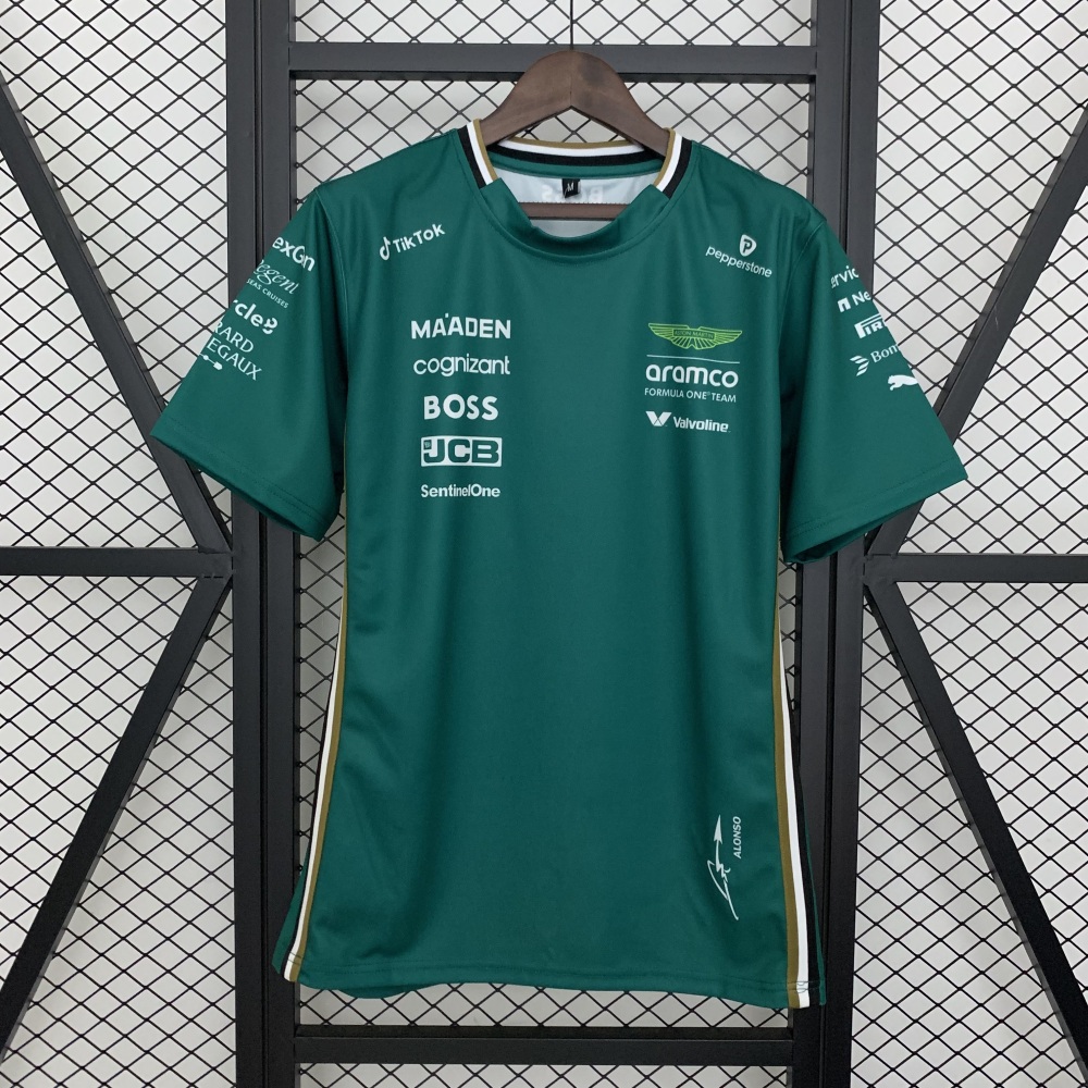 Aston Martin F1 Racing Team Fernando Alonso Driver T-Shirt 2025