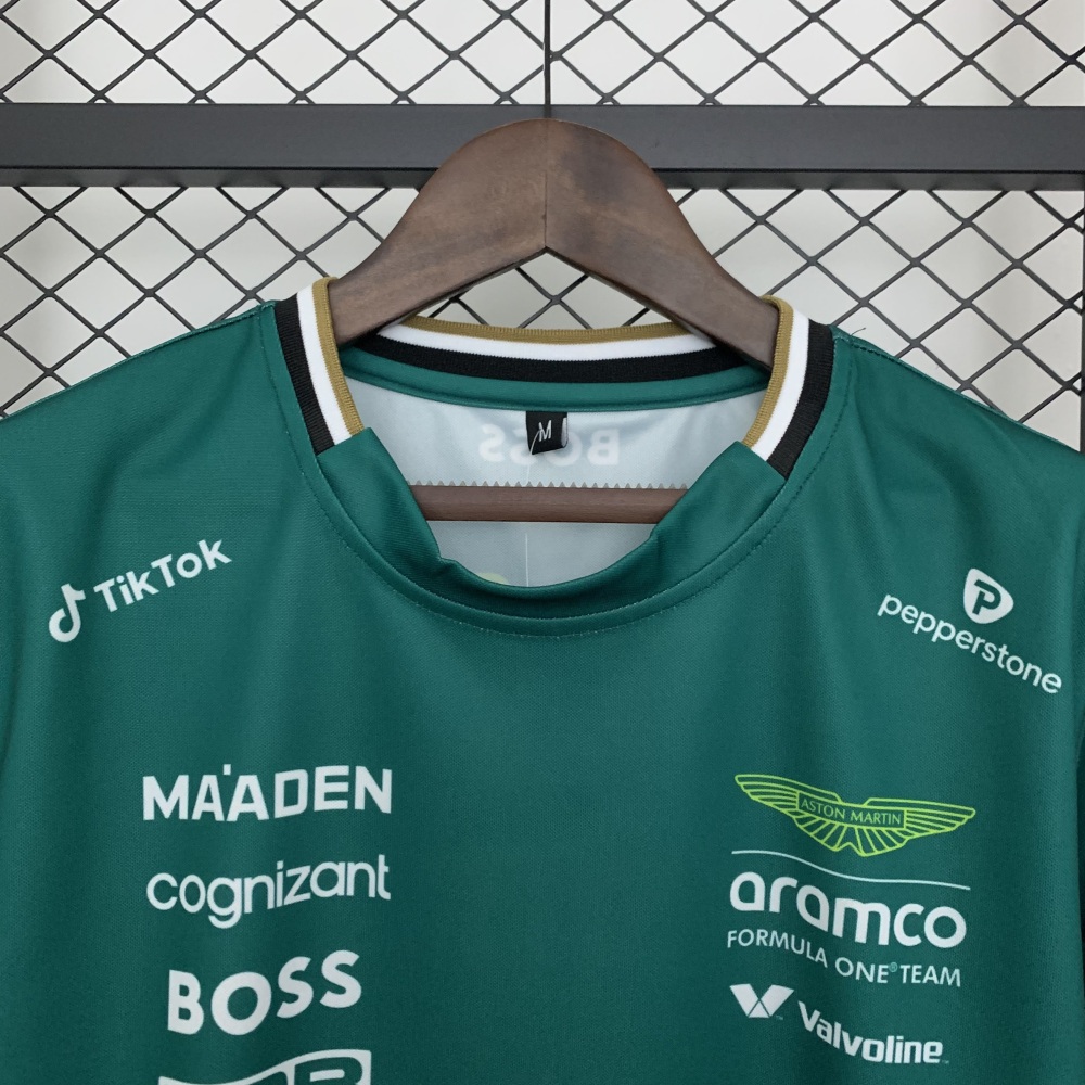Aston Martin F1 Racing Team Fernando Alonso Driver T-Shirt 2025