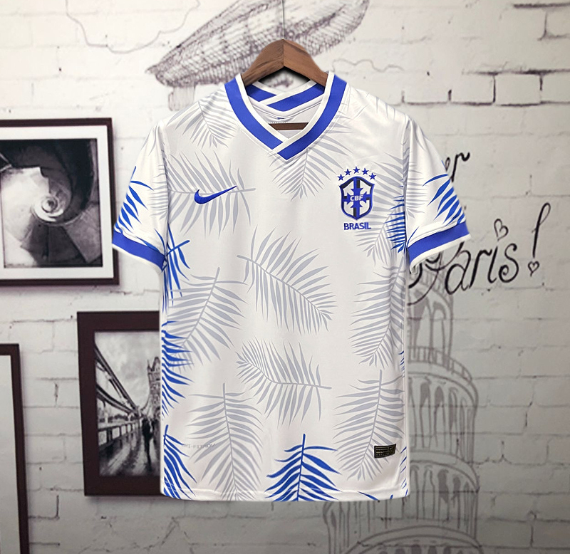 2022 Brazil Concept White Soccer Jersey