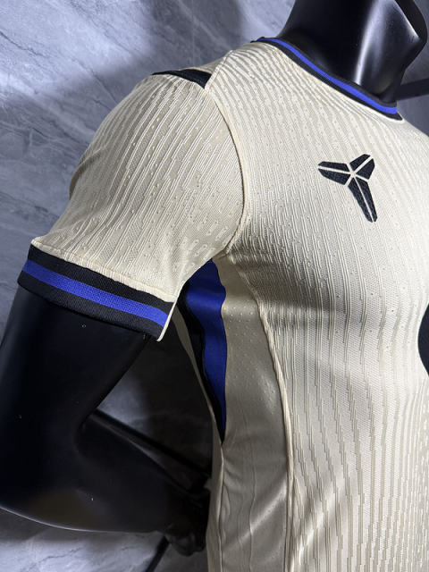 25-26 Barcelona Away Player Version Soccer Jersey Correct Logo