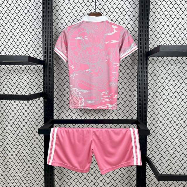 23-24 Real Madrid Pink Dragon Special Edition (Jersey+Shorts)