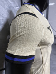 25-26 Barcelona Away Player Version Soccer Jersey Correct Logo