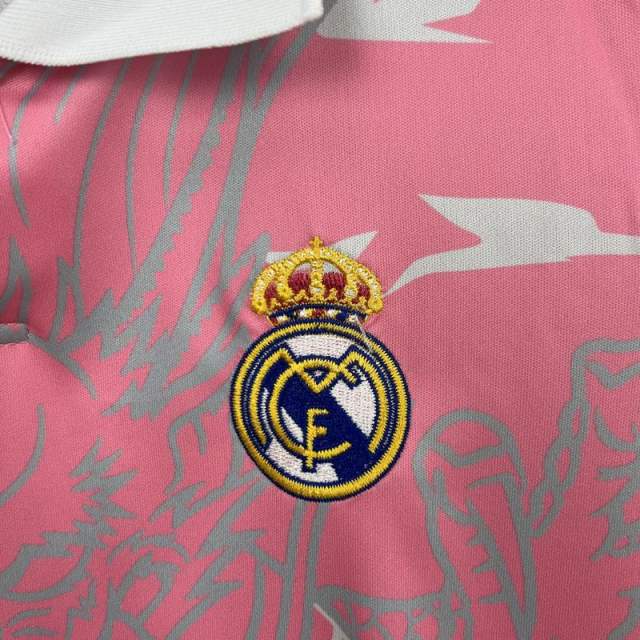 23-24 Real Madrid Pink Dragon Special Edition (Jersey+Shorts)