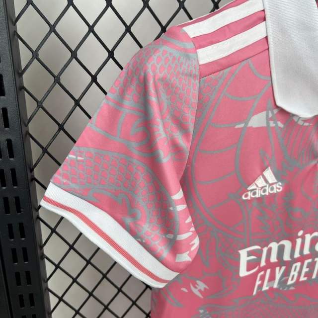 23-24 Real Madrid Pink Dragon Special Edition (Jersey+Shorts)