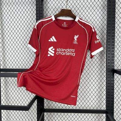 25-26 Liverpool Home Football Jersey