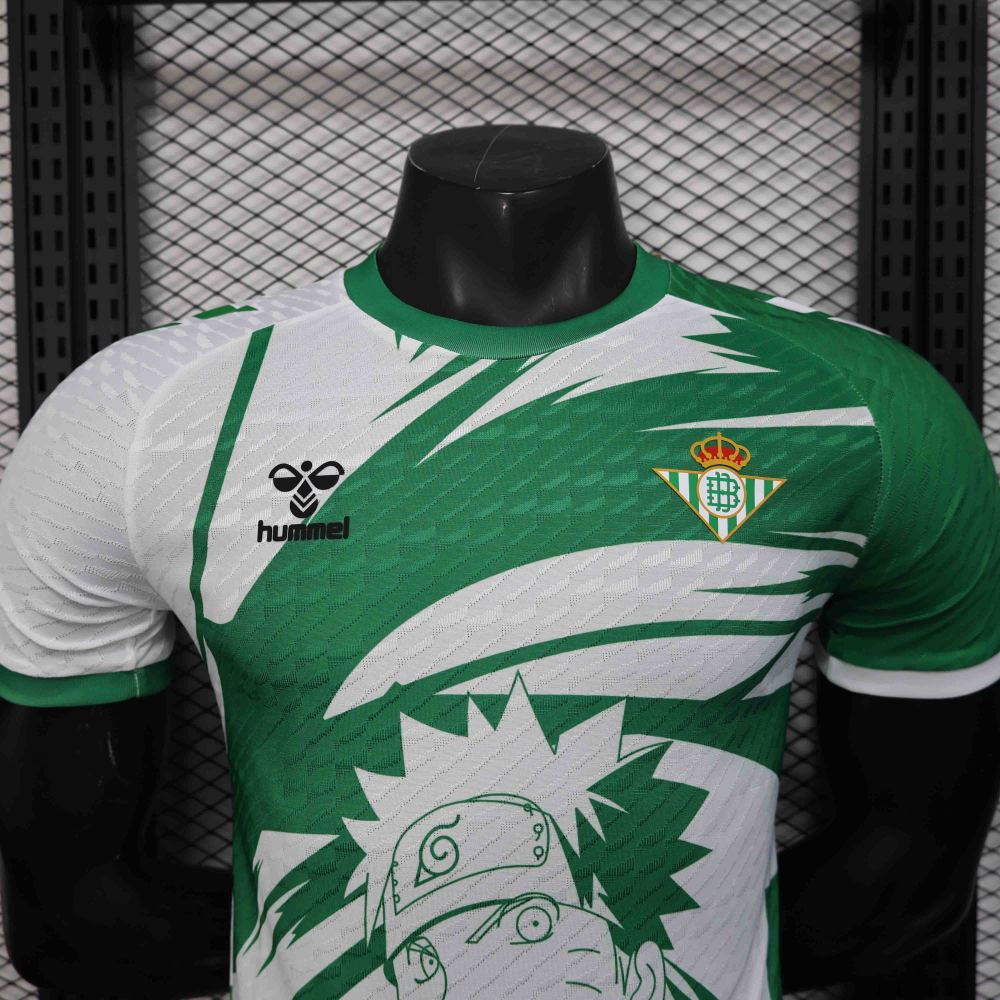 25-26 Real Betis Naruto Special Edition Player Version Shirt