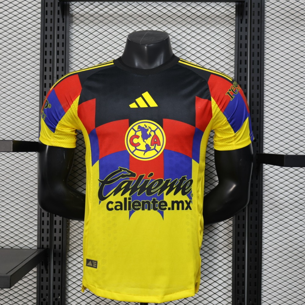 25-26 Club America  Home Soccer Jersey Player Version