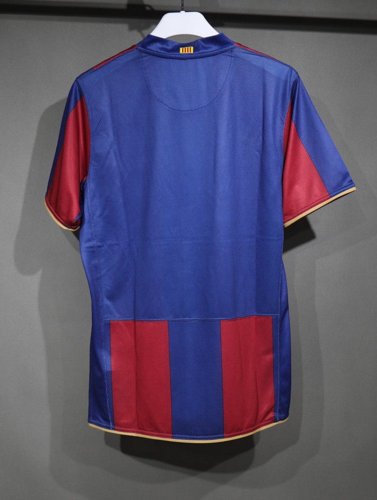 07-08 Barcelona Home Retro Jersey Player Edition