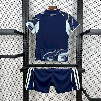 25-26 Ajax Away Soccer Kids Kit Jersey+Shorts