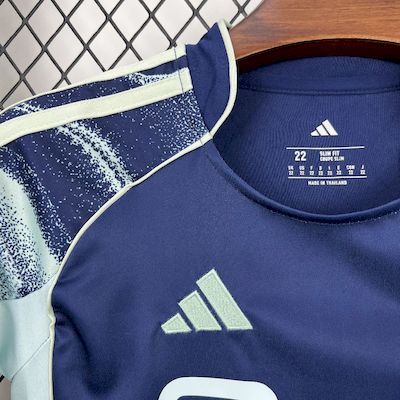 25-26 Ajax Away Soccer Kids Kit Jersey+Shorts