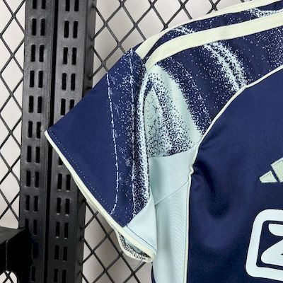 25-26 Ajax Away Soccer Kids Kit Jersey+Shorts