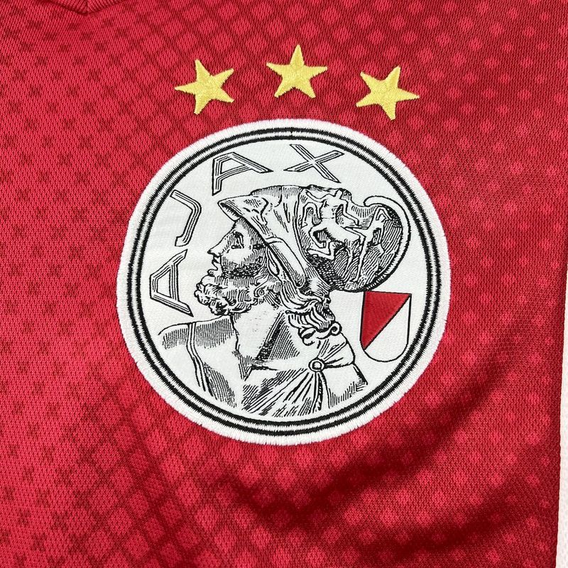 25-26 Ajax Home Soccer Jersey