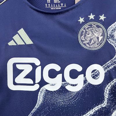 25-26 Ajax Away Soccer Kids Kit Jersey+Shorts