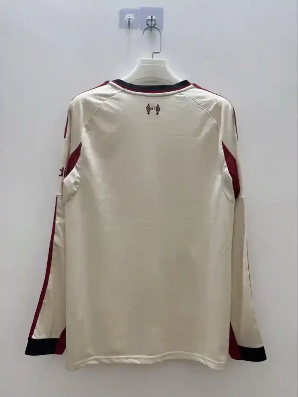 25-26 Liverpool Away Football Jersey Long Sleeve