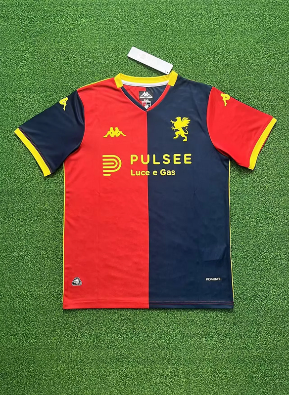25-26 Genoa CFC Home Soccer Jersey