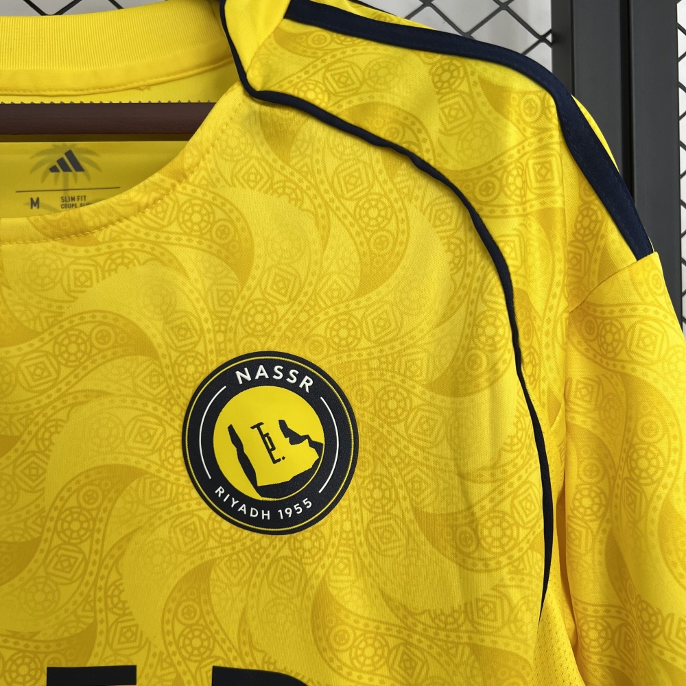 25-26 Al-Nassr Victory Home Soccer Jersey