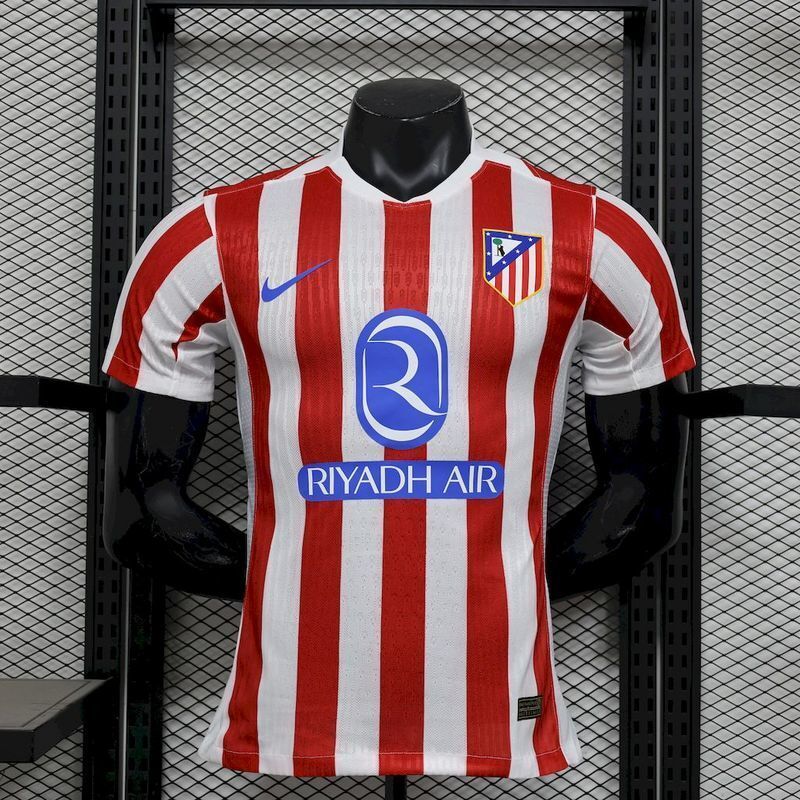 25-26 Atletico Madrid Home Soccer Jersey Player Edition