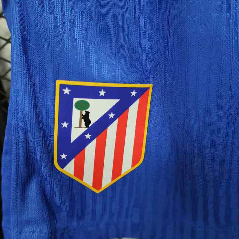 25-26 Atletico Madrid Home Soccer Shorts Player Version