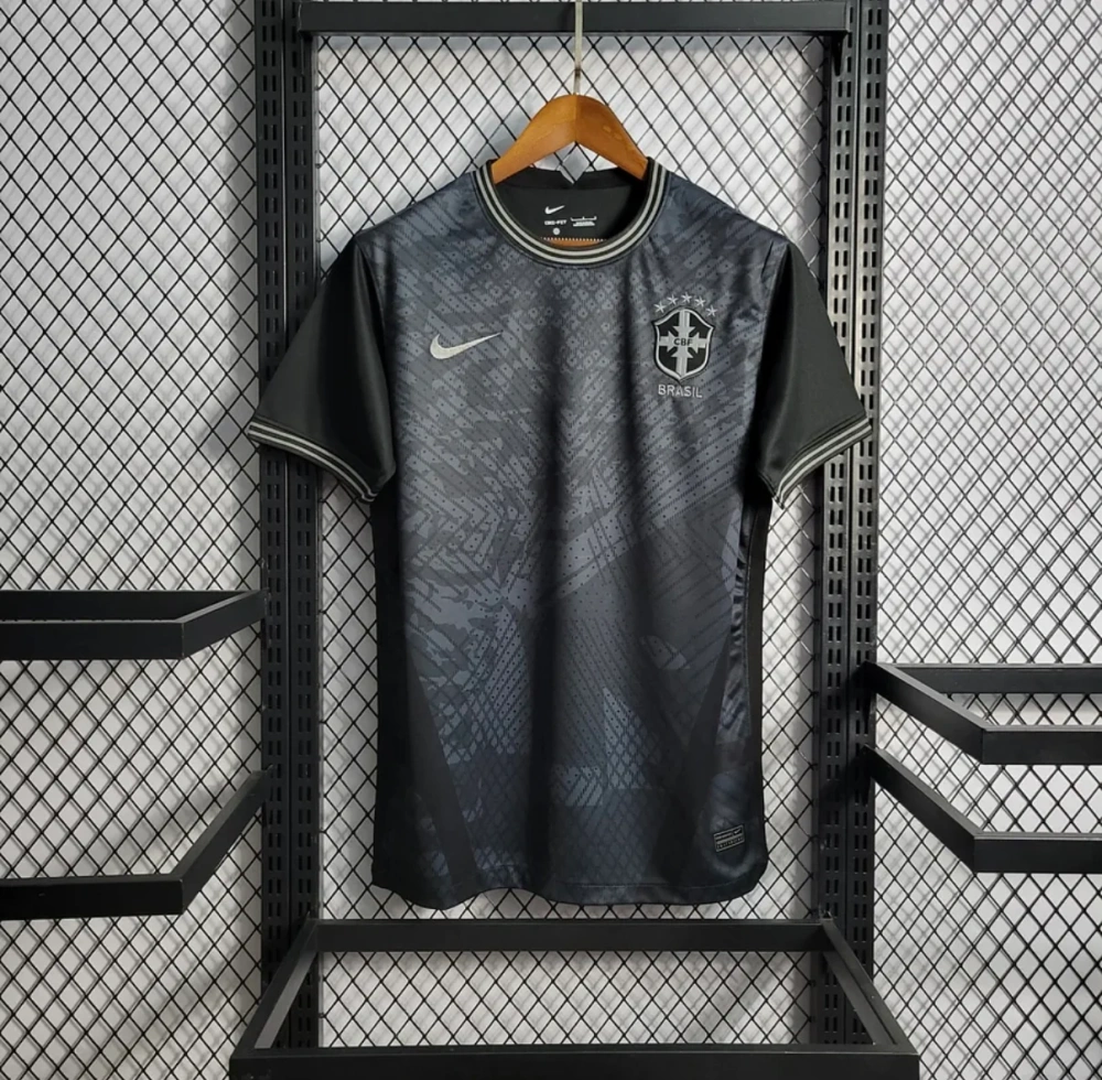 2022-23 Brazil Concept Black Jersey
