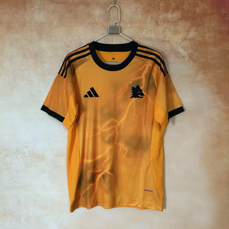 25-26 AS Roma Away Soccer Jersey