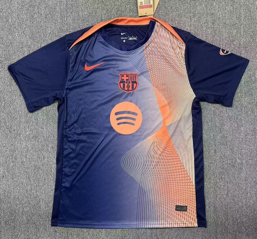 25-26 Barcelona Training Cheap Soccer Jersey