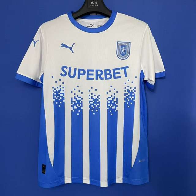 25-26 Universitatea Craiova Home Soccer Jersey