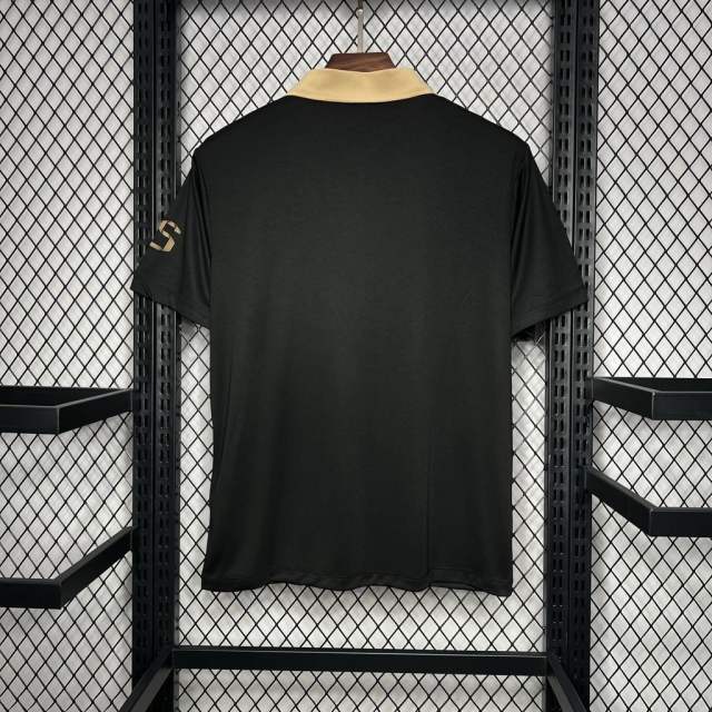 24-25 Barcelona Special Black Polo Soccer Jersey