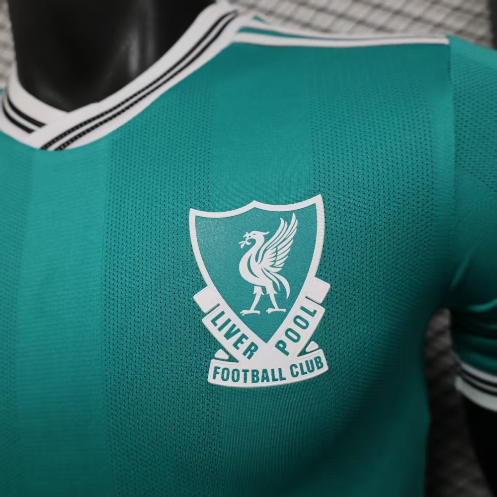 25-26 Liverpool Third Away Green Soccer Jersey