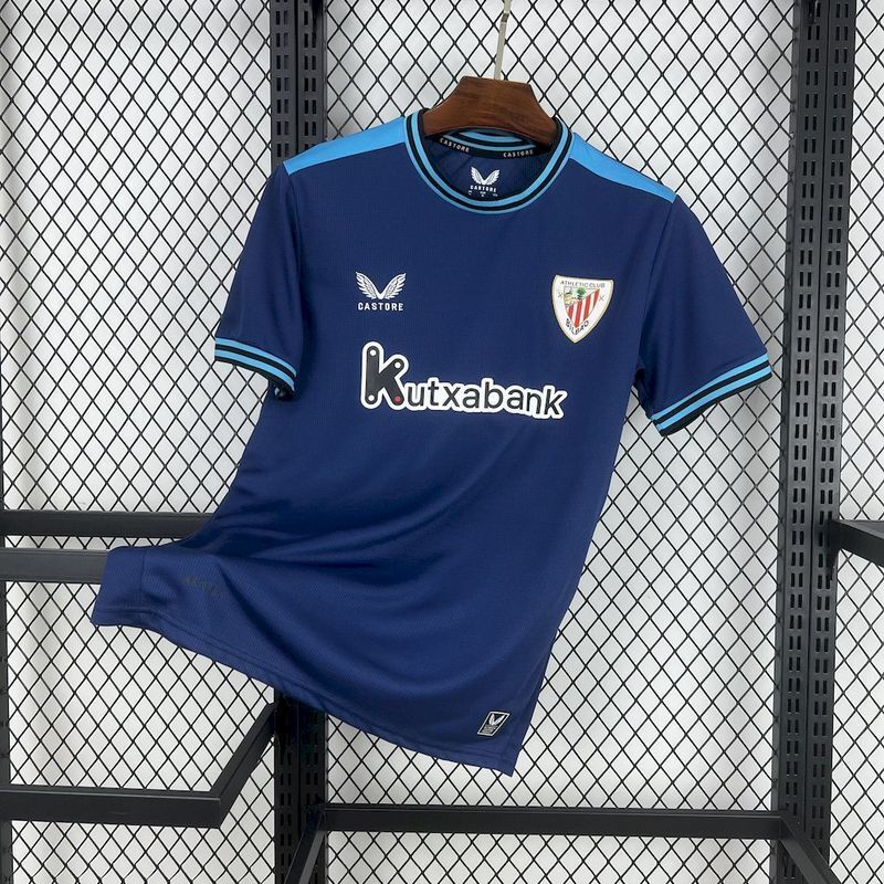 25-26 Athletic Club de Bilbao Away Soccer Jersey