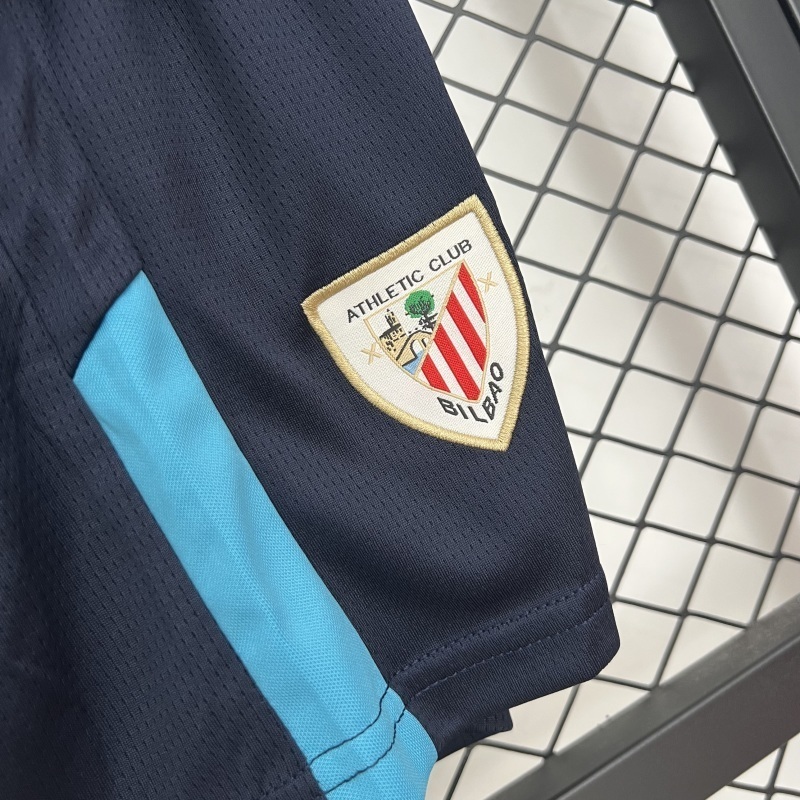 25-26 Athletic Club de Bilbao Away Soccer Kids Kit Jersey+Shorts