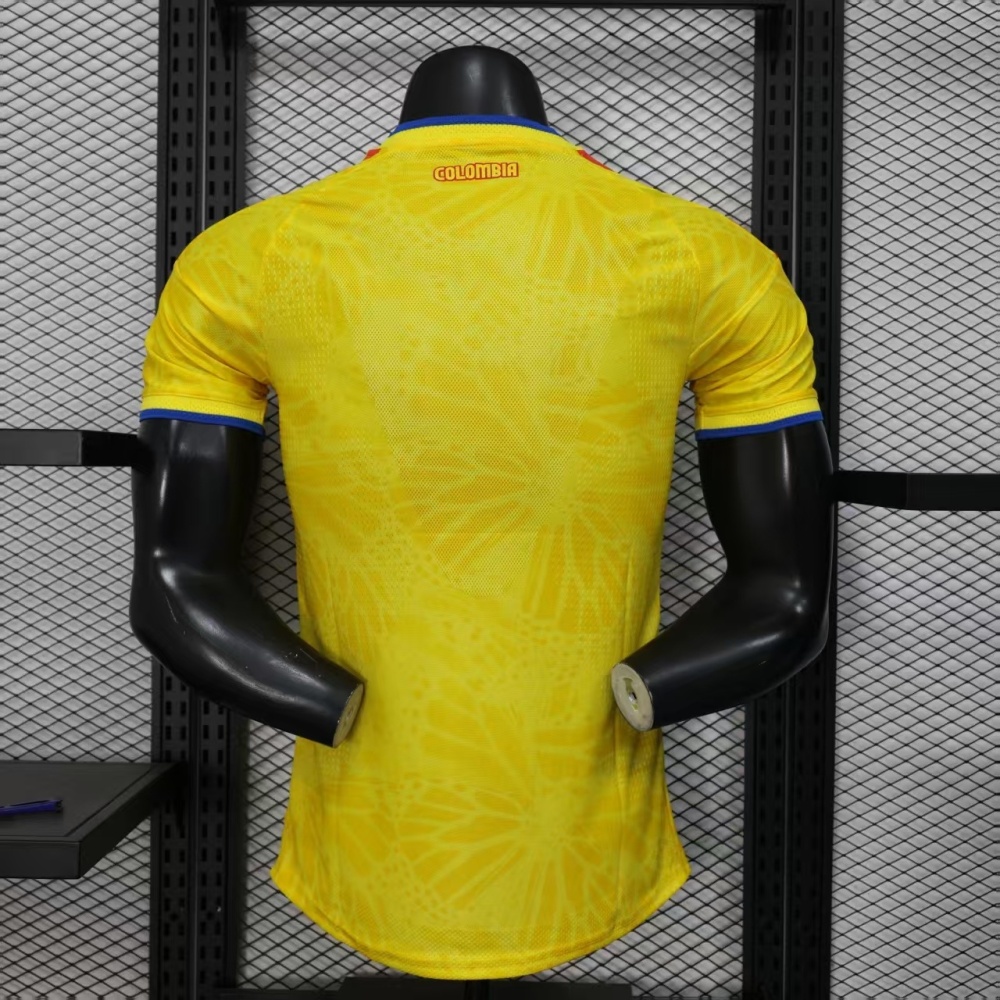 2026 Colombia Home World Cup Jersey Player Version